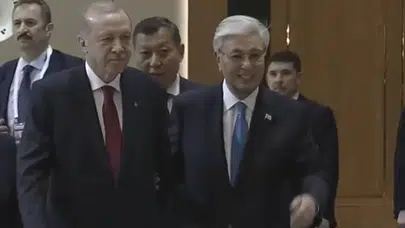 Astana’da kritik zirve: Cumhurbaşkanı Erdoğan için Kazakistan’da görkemli karşılama