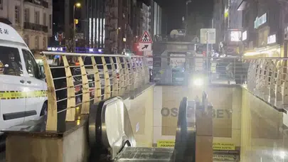 Osmanbey metrosunda acı son: Genç yolcunun raylara düşüşü trajediyle bitti