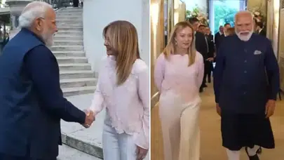 Protokolü Bir Kenara Bıraktı: Meloni’nin Rahat Tavırları Başkentte Şaşkınlık Yarattı