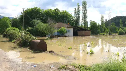 Kelkit Çayı taştı, Tepekışla köyünde hayat durma noktasına geldi: 70 hane tahliye edildi