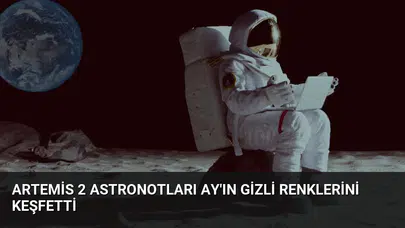 Ay artık gri değil: Artemis 2 ekibinden şaşırtan renk raporu