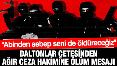 Hukuk camiasında şok eden tehdit: Organize suç örgütünden mahkeme başkanına ağır gözdağı