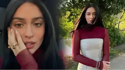 Cemre Baysel'den 2000'ler rüzgarı: Stil tercihiyle hayranlarını mest etti