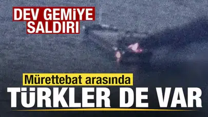 Karadeniz seferindeki ticari gemiye insansız hava aracı saldırısı