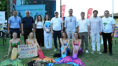 Kemer kıyılarında deniz ekosistemi için sıra dışı çevre seferberliği