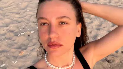 Serenay Sarıkaya tatil kareleriyle sosyal medyada gündem oldu