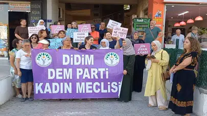 Didim’de kadın örgütlerinden Rahmi Koç açıklamasına sert tepki