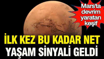 Mars yüzeyinde organik molekül izlerine rastlandı