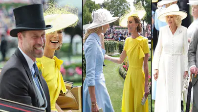 Prenses Kate Middleton Royal Ascot etkinliğinde sürdürülebilirlik mesajı verdi
