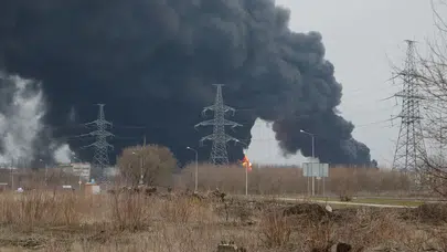 Moskova enerji tesisine yönelik yeni İHA saldırısı kayda geçti