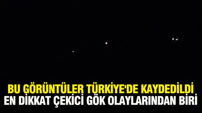 Van semalarında nadir görülen gökyüzü buluşması