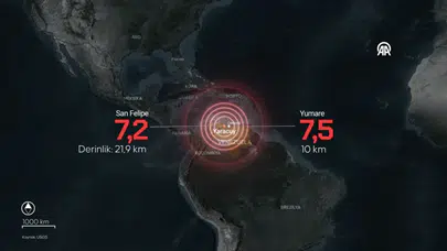 Venezuela genelinde yıkıcı sarsıntılar sonrası bilanço ağırlaşıyor