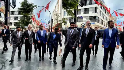 Tamer Karadağlı Bağcılar temaslarında halkla bir araya geldi