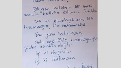 Özgür Özel’den İmamoğlu’na Silivri mesajı: Dayanışma vurgusuyla yeni yaş kutlaması