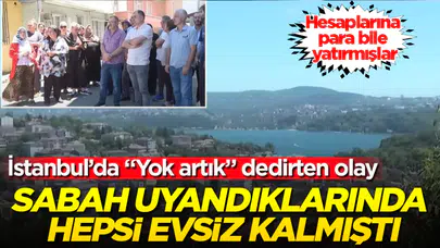 Sarıyer’de tapu şoku yaşayan aileler hukuki süreç başlattı