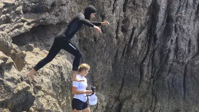 Jared Leto Ibiza sularında adrenalin dolu anlar yaşadı