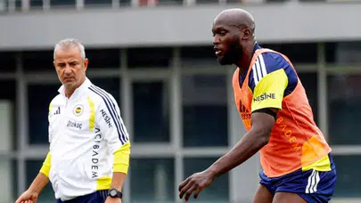 Romelu Lukaku Fenerbahçe formasıyla sahaya indi