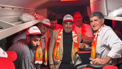 AK Parti Diyarbakır teşkilatı 25. yıl kutlamaları için Ankara yolunda