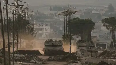 Suriye sınırında hareketlilik İsrail Dera kırsalını hedef aldı