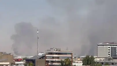 Erbil semalarında İHA hareketliliği havalimanında alarm verdi