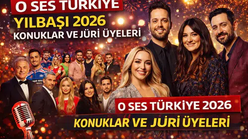 O Ses Türkiye Yılbaşı 2026 Konukları ve Jüri Üyeleri Belli Oldu