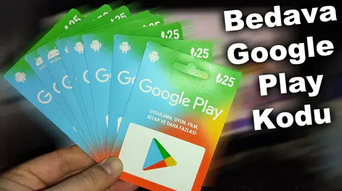 Bedava Google Play Kodları 2026 Ocak – En Yeniler