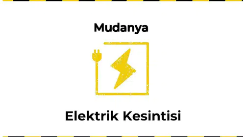 12 Ocak 2026 Mudanya / Bursa Elektrik Kesinti Var