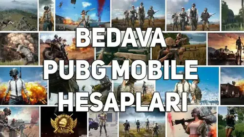 PUBG Mobile Bedava Hesaplar – %100 Çalışan Ücretsiz Hesaplar