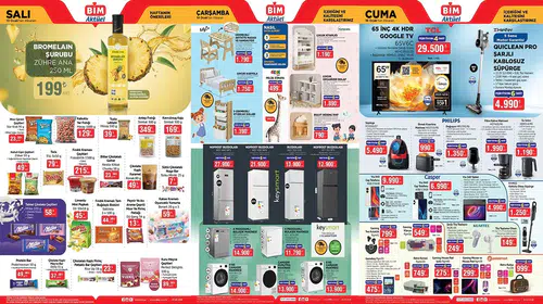 BİM'den Şaşırtan Yenilikler: 13-14-16 Ocak Aktüel Ürünler Kataloğu Yayınlandı! Hangi Ürünler Haftaya Sizi Bekliyor?