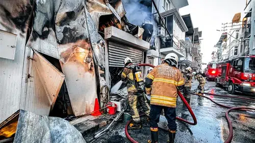Buca'da Dehşet Verici Yangın Olayı: Alevler İçinde Kalan Anlar!