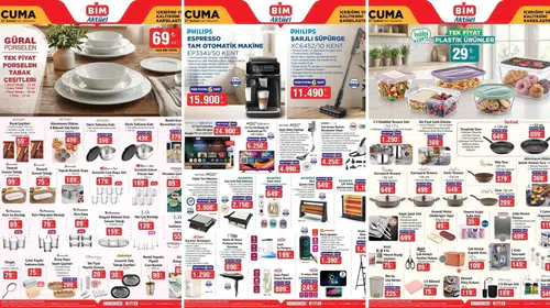 BİM’in 27 Şubat 2026 Aktüel Ürünler Kataloğunda Philips Tam Otomatik Kahve Makinesi Fırsatı!