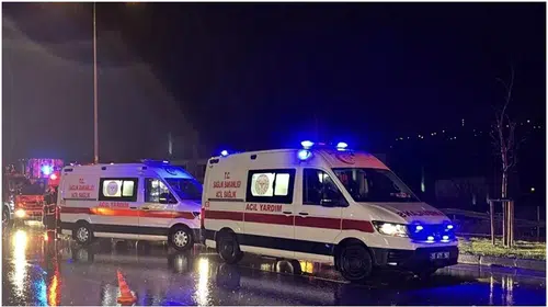 Samsun’da yolcu otobüsü devrildi: 7 kişi yaralandı