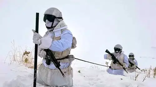 Kahraman Mehmetçik, Soğuk kış koşullarında Fedakarlık İçinde Görev Yapıyor!