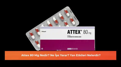 Attex 80 Mg: Kullanım Alanları ve Olası Yan Etkileri Üzerine Bir İnceleme