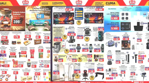 BİM'de Şubat İndirimleri Başladı! 3-6 Şubat 2026 Kataloğu Burada!