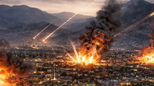 Başlık: Pakistan, Afganistan'ın Kabil ve Kandahar Şehirlerine Saldırı Düzenledi