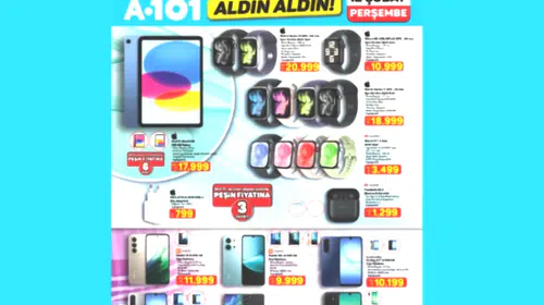 A101'de Teknoloji Seferberliği: Apple iPad ve Huawei Kulaklıklarla Yenilik Rüzgarı Estiriliyor!