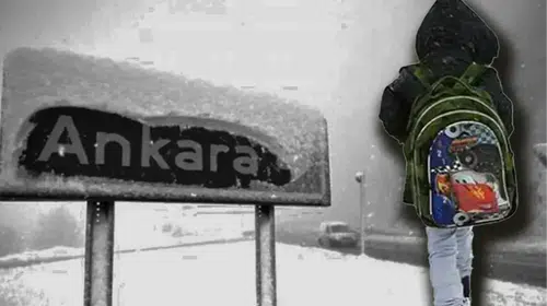 Ankara'da yarın okullar var mı yok mu? 2 Şubatokullar tatil mi? Son Dakika Ankara Valilik kar tatili açıklaması