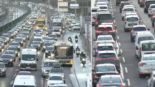 Pazartesi Sendromu Yeniden Hissediliyor! İstanbul'da Trafik %80'e Ulaştı, Yollar Felç Oldu