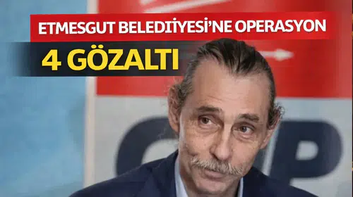 Erdal Beşikçioğlu'nun olduğu belediyeye operasyon: 4 kişi gözaltında!