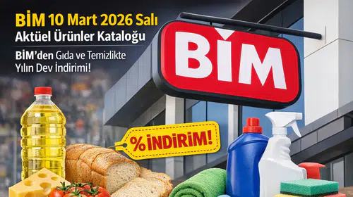 BİM'den bayram öncesi dev indirim! Gıda ve temizlik ürünlerinde büyük fırsatlar 10 Mart'ta!