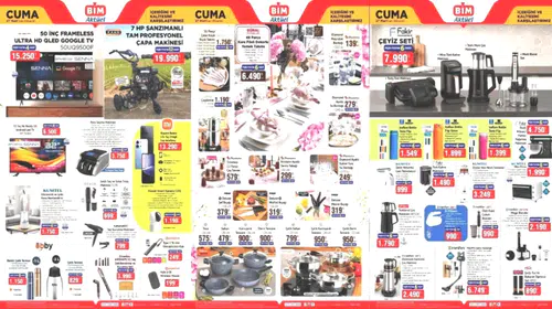 BİM'den Kaçırılmayacak İndirimler! 31 Mart 2026 Aktüel Ürünler Kataloğu Yayınlandı!