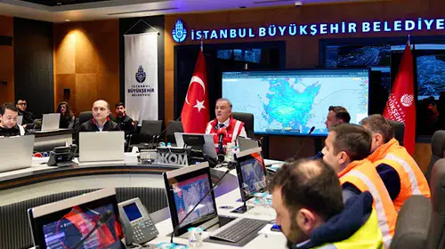 İBB’den sağanak yağış açıklaması: 6 bin 903 personel sahada