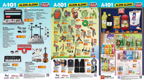 19 Mart'ta A101'de Arife Günü İndirimleri Başladı! 88 Tuşlu Piyano Raflarda!