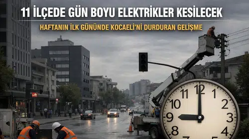 Kocaeli Merkez ve 11 İlçe Sakinlerine Uyarı Geldi! Bu Saatlere Dikkat
