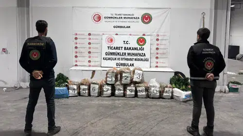 Gümrük Kapılarında 484 Kilogram Uyuşturucu Madde Yakalandı!