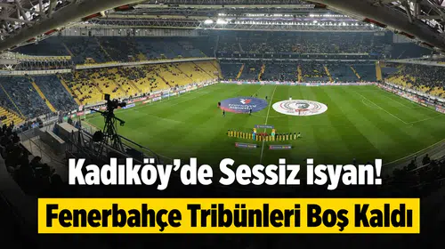 Fenerbahçe-Gaziantep maçı: Büyük boşluklar dikkat çekti!