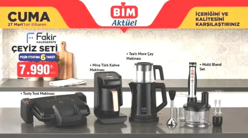 BİM 27 Mart 2026 Aktüel Kataloğu: Eşsiz Fırsatlarla Dolu Alışveriş Şenliği!