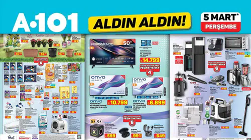 A101'de Çıldırtan İndirimler! NordMende Tv'lerde A101 Farkı 14.799 TL.