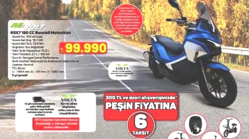 A101'de Benzinli ReVolt RSX7 Motosiklet İçin Eşsiz Fırsatlar Sizi Bekliyor!